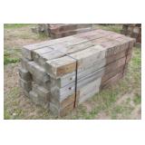 Bundle Of Guardrail Posts 6''x8''x6' Long