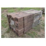Bundle Of Guardrail Posts 6''x8''x6' Long