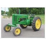 1949 John Deere Wide Front A Gasoline Tractor