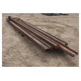 Pallet Of 3-3/4'' x 7'' x 20' Metal I-Beams
