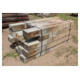 Bundle Of Guardrail Posts 6''x8''x6' Long