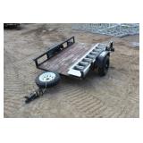 72' x 52' Utility Trailer W/ 69' Ramps