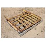 (2) Fork Lift Load Backrest