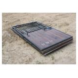 (2) 46' x 80' Wood/Wrought Iron Sliding Box Stall