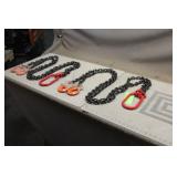 (2) Land Honor 5/16' 7' G80 Chain Slings