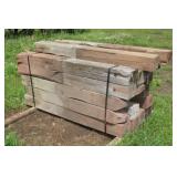 Bundle Of Guardrail Posts 6''x8''x6' Long