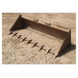 76' Skid Steer Bucket