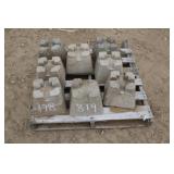 Pallet Of Concrete Deck Footings