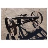 Wagon Axle W/ Wheels