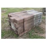 Bundle Of Guardrail Posts 6''x8''x6' Long