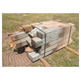 Bundle Of Guardrail Posts 6''x8''x6' Long