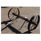 Wagon Axle W/ Wheels