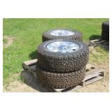 (4) BFGoodrich LT275/65R18 Tires On 8x6.5 Chevy