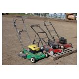 (3) Parts Push Mowers