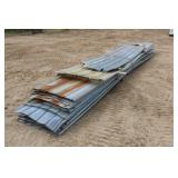 Pallet Of Approx. (30) Sheets Of Galvanized Tin &