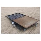 (2) 46' x 80' Wood/Wrought Iron Sliding Box Stall