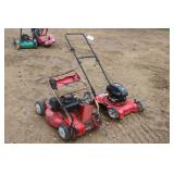 (2) Parts Push Lawn Mowers