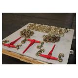 (3) Land Honor Ratchet Chain Binders & (3) 3/8''