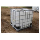 Poly Tank In Cage
