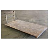 4' x 8' Wooden Rolling Cart
