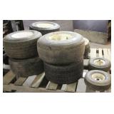 (9) Assorted Tires