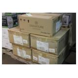 (5) Signature Hardware Bathroom Sinks