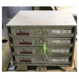 20.5' x 17' x 15' Retail Parts Organizer W/Content