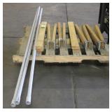 (3) 10' Sections Of 1' PVC Conduit W/ Saw Horses