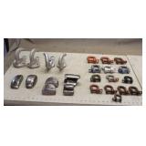 Assorted Shackle Hooks, Clevis', And Aluminum Ing