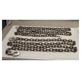 12' x 1/4' Chain W/ 10' x 5/16' Chain