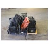 Pallet Of Poly Storage Containers