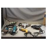 Box Of Assorted Power Tools
