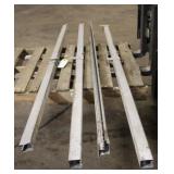 (4) 8' Garage Door Tracks