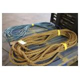 150' 1' Hay Mow Rope W/ 100' Extension Cord