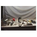 Metal Bin W/ Shop Tools