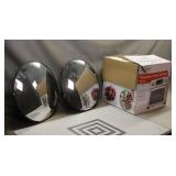 (2) Security Mirrors & 24qt Toaster Oven