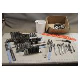 Box of a Wide Variety of Sockets