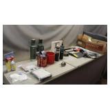 Box Of Assorted Shop Equipment