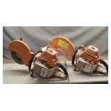 (2) Stihl Concrete Saws