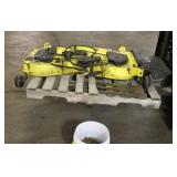 48' John Deere Mower Deck W/ Blades And Tire Chain