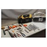 Tool Bag W/ Contents And Sony CD Radio