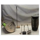 Bug Zapper W/ Indoor Fireplace Accessories