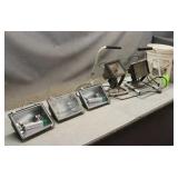 Assortment Of (5) Job-site Lights