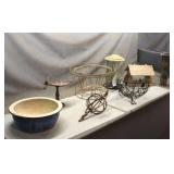 Assorted Bird Feeders & Hanging Baskets