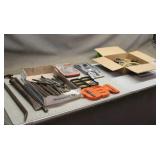 Box Of Drill Bits And Chisels