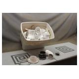 Tote Of 3' & 4' PVC Fittings And Equipment
