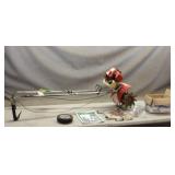 Mantis Tiller W/ Oil And Accessories