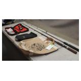 (3) Fishing Poles, Eddie Bauer Bag & Montana Tote