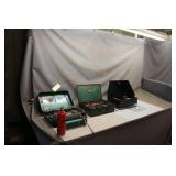 (3) Propane Camping Table Top Grills W/