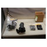 (2) Right Handed Holster Belts & (2) Double Mag